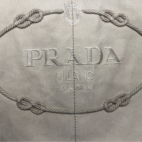 Prada Canapa Canvas Bag π - Picture 4 of 12